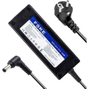 19V 6.32A 120W Chargeur pour Portable ASUS A12-120P1A A15-120P1A ADP-120RH-B ADP-120RHB ADP-120ZB BB EXA1106YH PA-1121-28 etc.,Ordinateur Adaptateur Alimentation,Connecteur:5.5 * 2.5mm - Neuf