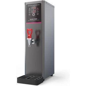 NouvelHorizonstore-Machine &agrave; eau chaude &eacute;lectrique 15 l, acier inoxydable, 3000 W, chauffage rapide, minuterie, affichage de la temp&eacute;rature - Neuf