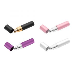 Lot De 4 Flacons Vaporisateurs De Parfum Rechargeables De 12 Ml, Avec Syst&egrave;me Anti-Fuite Et Brumisation Fine. - Neuf