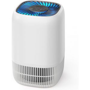 SUBZONAL-Purificateur d'Air avec Filtre HEPA H13 &agrave; 3 &Eacute;tages, Pour Chambre 20m&sup2;, Silencieux 22 dB & &Eacute;conomie d'&Eacute;nergie 5W, &Eacute;limine Pollen Fum&eacute;e Poils d'Animaux, Fonction - Neuf