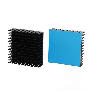 Lot de 2 feuilles de refroidissement pour processeur &eacute;lectronique,dissipateur thermique pour imprimante 3D - Neuf
