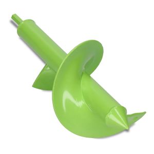 SEPT-Tarière pour perceuse 100 mm Ø, 250 mm de long - Tarière de jardin pour visseuse sans fil pour planter, fleurir et creuser des trous - Outil de creusement pour le jardin - Neuf