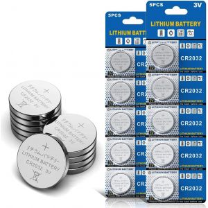 Lot de 10 piles bouton au lithium CR3 V - Neuf