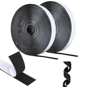 Scratch Autocollant Double Face, 5m X20mm Ruban Scratch Adh&iquest;&iquest;Sif, Agrippantes Adh&iquest;&iquest;Sives Autocollant, Adh&iquest;&iquest;Sives Puissant Hook Loop Rubans Pour M&iquest;&iquest;Nage,Bricolage Et L'Artisanat - Neuf