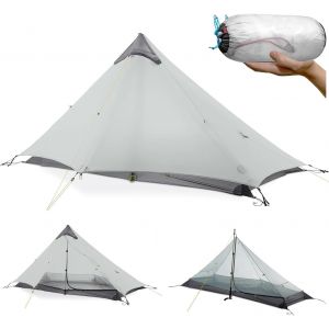 Letnerny-Tente De Camping Ultra Légère Et Étanche - Tente De Camping Professionnelle Pour 1 Personne - Double Paroi Pour Le Trekking Et Les Aventures En Plein Air - Neuf