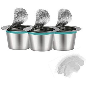 Filtres À Café s en Acier Inoxydable pour Tasse De Rangement (3 Pièces) - Neuf