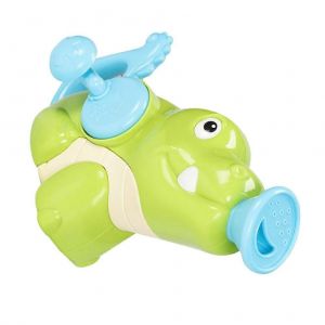 Arroseur D'eau Pour Baignoire Pour Enfants, Jouet Pour L'heure Du Bain, 8,9 &times; 6,8 &times; 5,9 Pouces, Vert, Jet D'eau Manuel, 1 Paquet - Neuf