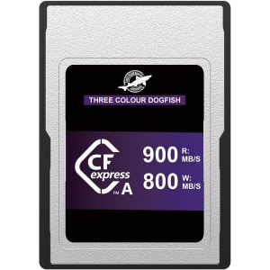 Dogfish 256 Go Carte Cfexpress Type A, Lecture Jusqu'&Agrave; 900 Mo/S, Cf Express Type A Memory Card Pour Cam&eacute;ra Photo Sony Alpha/Fx Enregistrement 4K 8K Et Prise De Vue Continue Haute Vitesse - Neuf