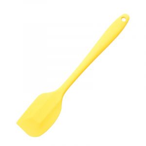 Spatules En Silicone (Jaune), Demi-Spatule, Spatule À Pâtisserie, Antiadhésives, Résistantes À La Chaleur, Ne Rayent Pas Les Poêles, Pour Pâtisserie Et Cuisine - Neuf
