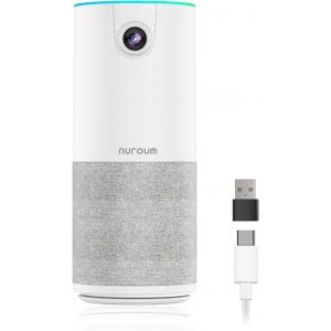 C10 Webcam Avec Microphone Et Haut-Parleur, 1080P Full Hd Tout-En-Un, Grand Angle 90°, Caméra Vidéo Portable, Réduction De Bruit Ai, Usb Plug&Play Pour Windows/Mac - Neuf