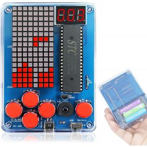 KAAQL-Kit De Construction Électronique,Console De Jeu Portable,Kit Électronique,Kit De Soudure,Apprentissage De La Soudure Pour Les Étudiants Et L'Utilisation Quotidienne Scientifique, - Neuf