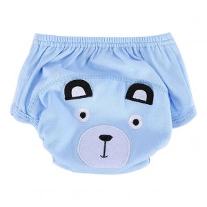 1 Couche Lavable En Coton Impermeable Et Reutilisable Pour Bebe (Ours) - Neuf