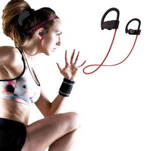 &Eacute;couteurs intra-auriculaires sans fil Bluetooth 5.0 pour le sport, avec isolation phonique et confort optimal. - Neuf