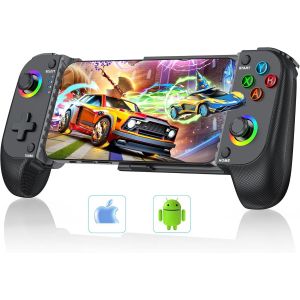 Manette De Jeu Sans Fil Pour Iphone Et Android, Compatible Avec Ps Remote Play, Xbox Cloud, Mfi Apple Arcade, Call Of Duty, R[J103] - Neuf