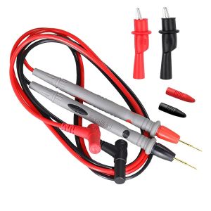MEVRONISSHOP-Multim&egrave;tre 1000V 20A, Kit de Pointes de Mesure, Cordon Multim&egrave;tre en Silicone, 1 m, Double Isolation - Neuf