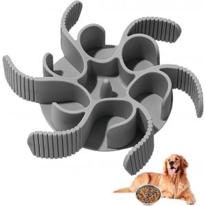 Kalanka-11-17.5 Cm Inserts Pour Gamelles Slow Feeder, D&eacute;coupable Silicone Anti &Eacute;touffement Gamelle Anti Glouton Chien Moyen, Anti Glouton Avec Ventouse Antid&eacute;rapante, Accessoire Pour Manger Lente - Neuf