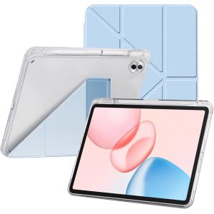 Coque Pour Honor Pad 10 Étui De Protection Pliable Multi-Angles,Cuir Pu Triple Pli Housse De Protection Avec Fonction Veille/Réveil Automatique.[N146] - Neuf