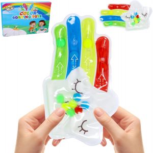 RVKAL-Jouets Sensoriels Avec Assortiment De Couleurs,Jouets Pour Soulager Le Stress,Jouets Sensoriels Aux Couleurs Assorties,Jeu De Motricité Pour Enfants,Filles Et Garçons - Neuf