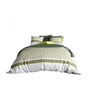 Housse Couette + 2 Taies 220 X 240 Cm Naya - Neuf