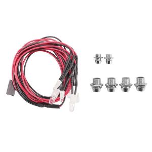 Kit de 6 lumi&egrave;res LED pour voiture RC 1/10 1/8 Traxxas HSP SCX10 D90 HPI - Neuf