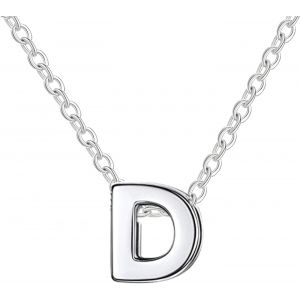 Kal-Collier Pour Femme Avec Lettre Initiale Avec Jolie Boîte Cadeau En Acier Inoxydable Collier - Neuf