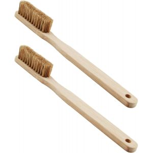 2 Pcs Pour L'escalade Et Le Bloc Brosse Escalade,Brosse Grimpante En Bois Avec Poils De Sanglier Qui Se Range Dans Un Sac &Agrave; Magn&eacute;sie,Convient Pour Une Utilisation Int&eacute;rieure Et Ext&eacute;rieure - Neuf