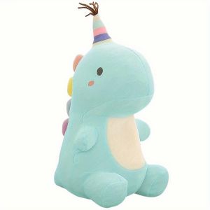 Poupée En Peluche Bonbon Dinosaure Licorne Poupée Mariage Lancer Pousser Petit Jouet Poupée Attrapeuse-Bleu - Neuf