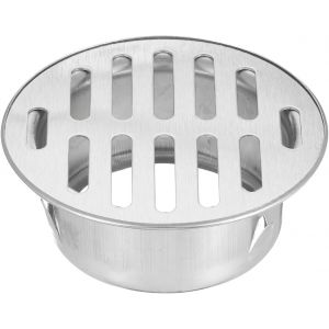 Sjzg-Bouchon De Vidange De Sol En Acier Inoxydable Anti-Blocage Pour Salle De Bain Et Cuisine Ext&eacute;rieure, Ouverture Plate De 75 Mm - Neuf