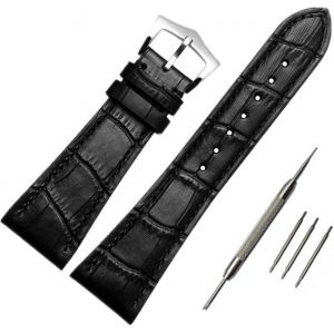 Kal-Bracelet De Montre 25mm Remplacement 25mm Bracelet À Bracelet De Montre 25mm Bracelet À Boucle À Écharpe - Neuf