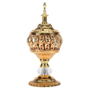 Encens Bakhour Arabe Encensoir Décor de Bureau pour Cônes de Bâtons d'Encens - Neuf