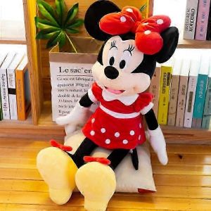 Peluche Geante Minnie Mouse Kawaii, Jouet En Peluche, Dessin Anime, Cadeau D'anniversaire Pour Enfants, 2025 - Neuf