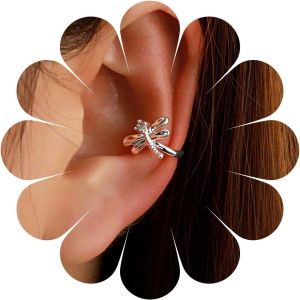 Kal-Boucles D'oreille Libellule Boho Cz Boucles D'oreille Libellule Or Boucles D'oreille Libellule Cartilage Petites Boucles D'oreille Insecte Boucles D'oreille Non Percées Bijoux Pour Femmes - Neuf