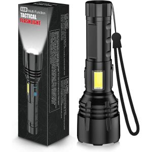 SJZG-Lampe Torche Led Rechargeable Usb P70 Pour Identification Camping Pêche De Nuit - Neuf