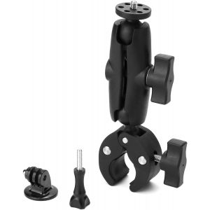Support de Guidon pour V&eacute;lo Moto,Rotation &agrave; 360&deg;,Compatible avec Cam&eacute;ra Insta360 One X2,X,One R,GO 2,GoPro Hero - Neuf