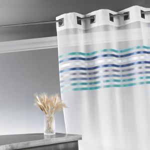 Voilage &Eacute;tamine Parement Tiss&eacute; Dans Le Haut - Neuf