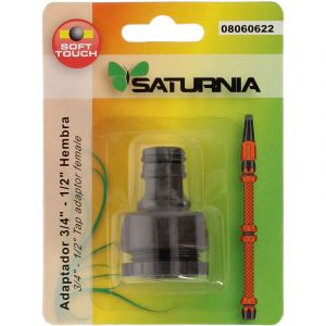 Adaptateur De Tuyau Doux Au Toucher 3/4' - 1/2 - Neuf