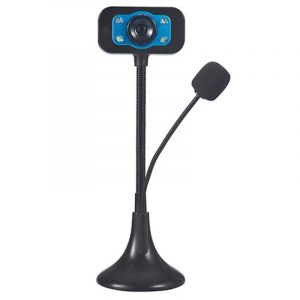 Caméra d'ordinateur HD 480P avec microphone cours en ligne dédié transfrontalier en direct vidéoconférence - Neuf