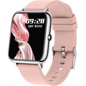 Kalanka-Montre Connectée Hommes Femmes Enfant Montre Sport Podometre Moniteur De Sommeil/Fréquence Cardiaque Tension Artérielle Spo2 Smartwatch Montre Intelligente Bracelet Connecté Pour Android Ios - Neuf
