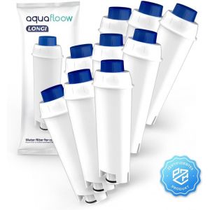 Filtres &Agrave; Eau Dlsc002, 9X Filtre &Agrave; Eau Cartouche &Agrave; Charbon Actif | Compatible Avec Machines &Agrave; Caf&eacute; Magnifica S Ecam, Esam, Etam | L'Entretien Et La Protection Des Machines &Agrave; Caf&eacute; - Neuf