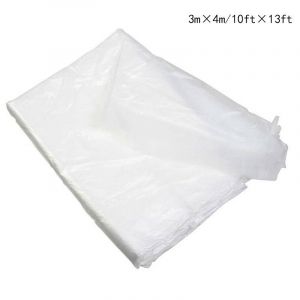 Juste anti-poussière imperméable pour meubles en plastique,housse anti-poussière pour voiture,lit,canapé,1 pièce - Type 3m X 4m - Neuf