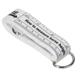 Yemaesre-Rubanà Mesurer Pour Cheval Pour Taille Et Poids, 2,42 M Ruban De Poids De Cheval Ruban À Mesurer Portable Pour Chevaux Poneys Buste Poids Longueur Du Corps Bâton De Mesure De Cheval Pour Fer - Neuf