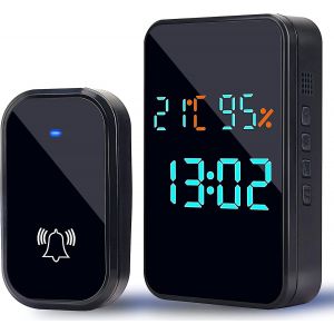 Radio Bell Sans pile,4 en 1 Radio de porte multifonctionnelle - Neuf