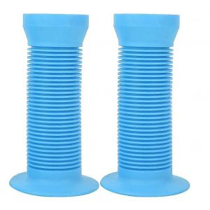 Enfants Enfants V&eacute;lo Scooter Poign&eacute;e Anti Slip Poign&eacute;es Poign&eacute;es De Guidon De V&eacute;lo (Bleu) - Neuf