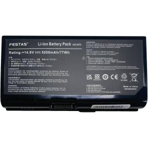 acdsgd-14.8V 5200mAh 8 Cellule A41-M70 A42-M70 Batterie Compatible avec ASUS F70 F70S G71 G71V G72 G72V M70 M70V N70 N70S N90 N90S X71 X71Q X72 X72F Series A32-F70 A32-M70 Ordinateur PC Portable - Neuf