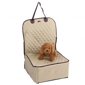 Hjlian Housse De Protection Pliable En Tissu Oxford Pour Siege Auto Pour Animaux De Compagnie, Panier De Transport Pour Animaux De Compagnie, Couleur Champagne - Neuf