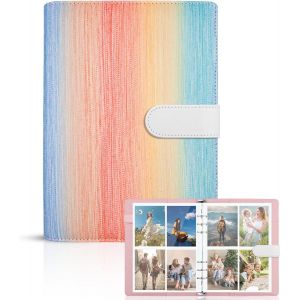 TIANYI-Album Classeur Photo,Grand Album photo 240 pochette A5,Classeur Photocard Holder Porte Cartes Classeurs à anneaux Cartes Transparentes, Carte à Collectionner pour Carte,Album photo polaroid (C - Neuf