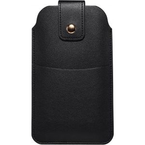 Ceinture Clip Sacoche Etui Universel,Sac de T&eacute;l&eacute;phone Portable,Pochette Ceinture Homme &Eacute;tui pour iPhone Samsung Galaxy (S4,Noir(17X10cm)) - Neuf