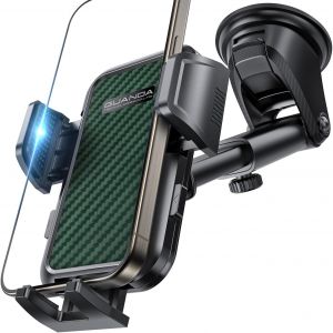 Support Telephone Voiture Tableau De Bord, Support T&eacute;l&eacute;phone Voiture Ventouse Solide Pare-Brise, Porte Telephone Voiture Silicone Antid&eacute;rapant, Attache Voiture Rotatif Pour iPhone 15 14 Smartphones - Neuf