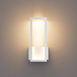 Ulteronixshop-Applique Murale Interieur, 12w 900lm Lampe Murale Led Rectangulaire Mordern, Appliques Interieur D&eacute;coratif, Lumi&egrave;re Mural Pour Chambre Salon Couloir Escalier, Blanc Chaud 3000k, Blanc - Neuf