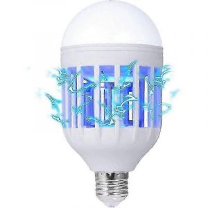 Ampoule,2 en 1 électronique uv led moustiquaire lampe insecte et mouche - Neuf